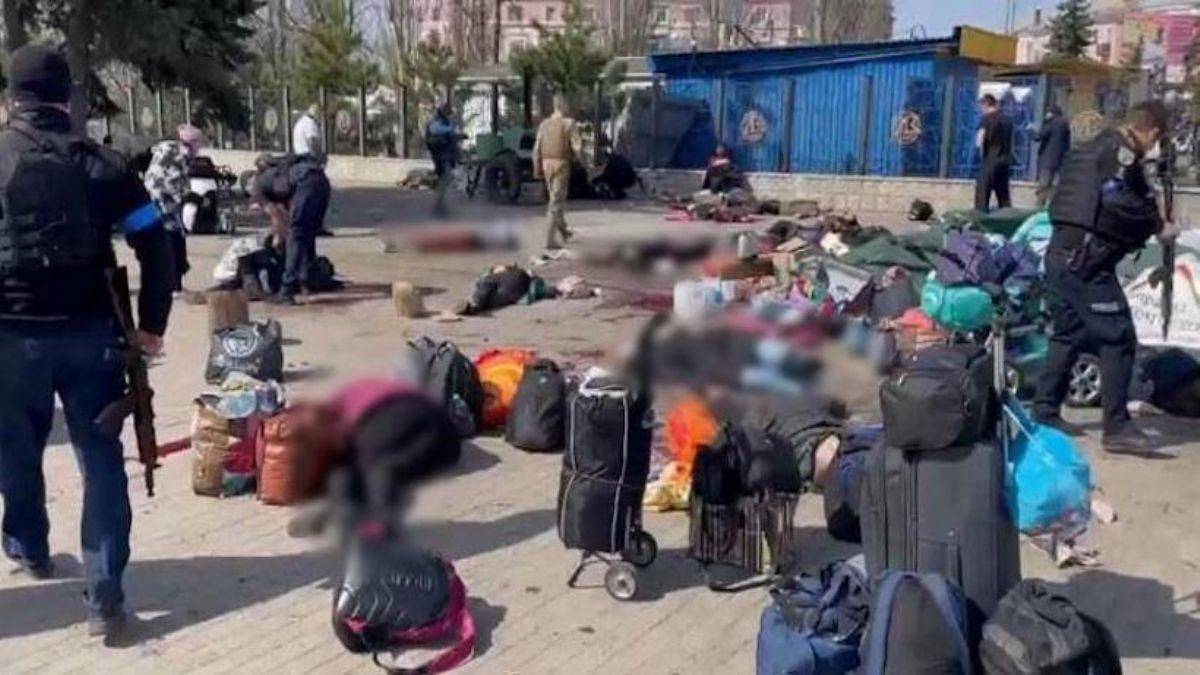 Rusya tren istasyonunu vurdu: Çok sayıda ölü ve yaralı var