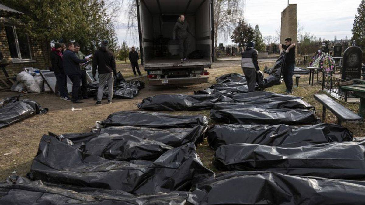 Ukrayna duyurdu! ''Buça'daki toplu mezardan çıkan cesetler sivillere ait''