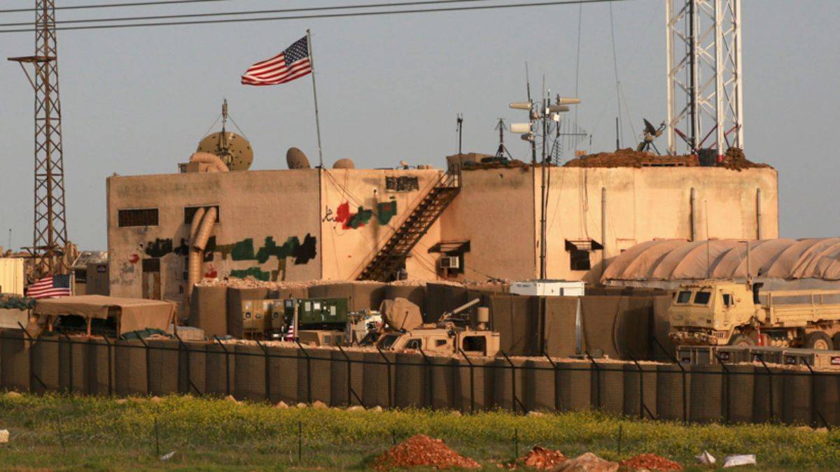 ABD’nin Suriye’deki üssüne saldırı: Yaralı askerler var!