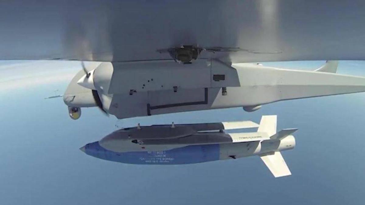 AKSUNGUR'dan ilk defa atılan MAM-L mühimmatı hedefi başarıyla vurdu