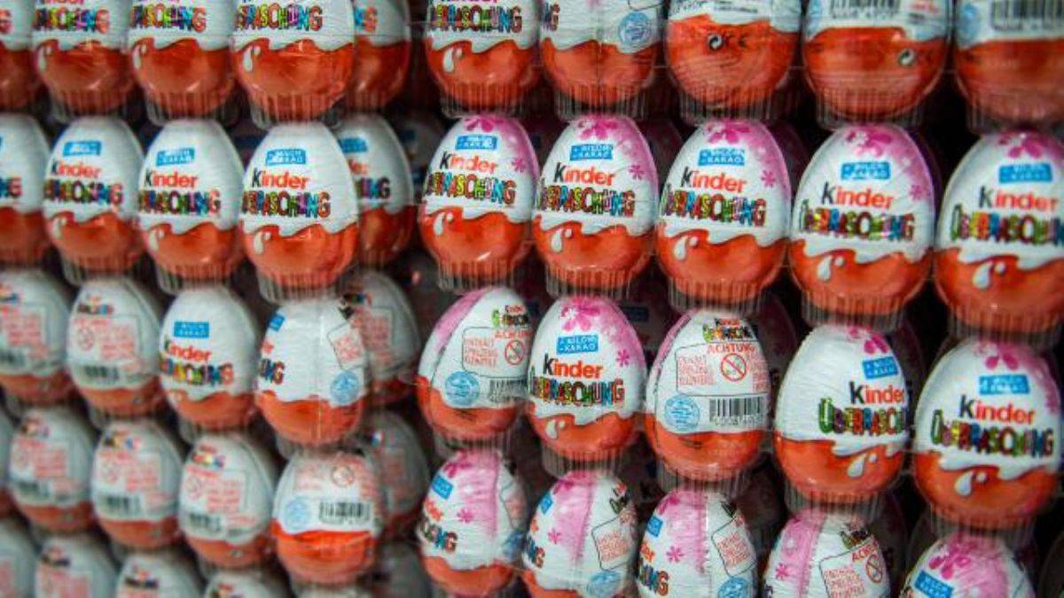 Avustralya da Kinder ürünlerini topluyor