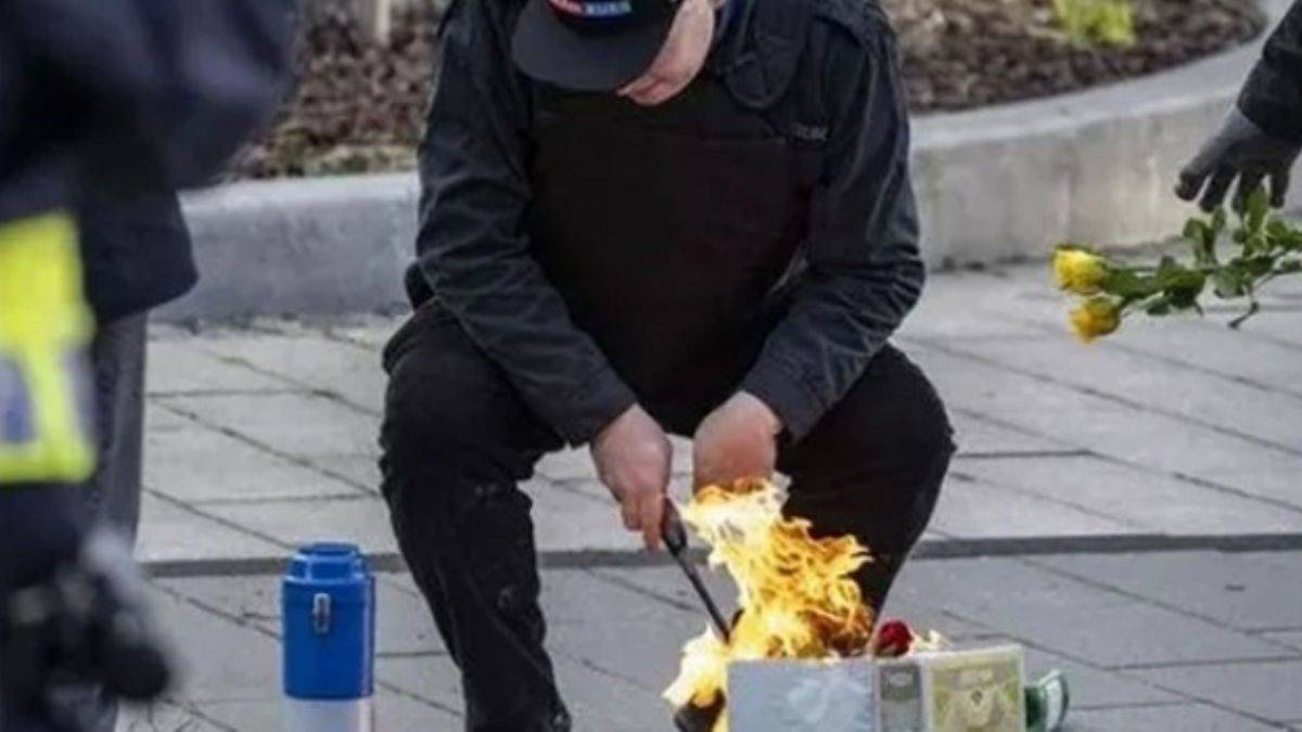 İsveç'te polis koruması altında Kur'an-ı Kerim yakma provokasyonu