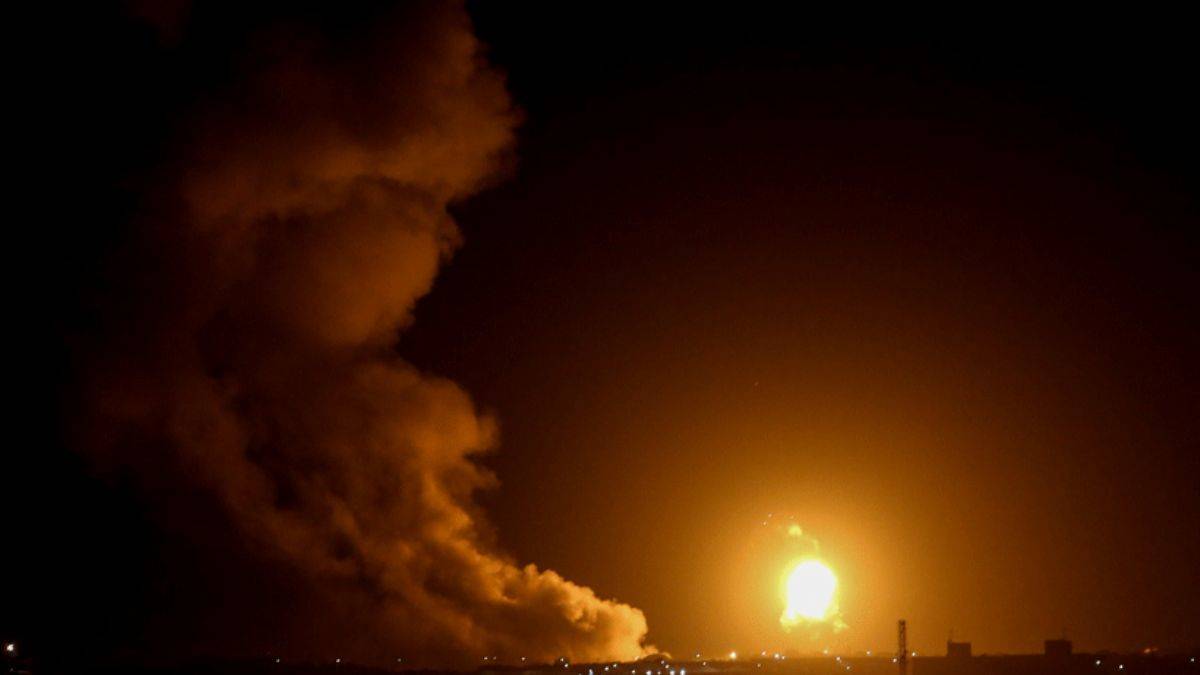 İsrail'den Gazze'ye hava saldırısı