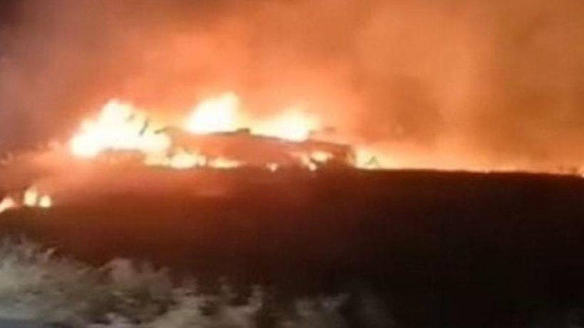 Ukrayna'da uçak düştü! Ölü ve yaralılar var