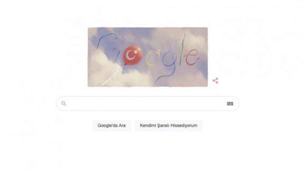 Google'dan 23 Nisan'a özel doodle