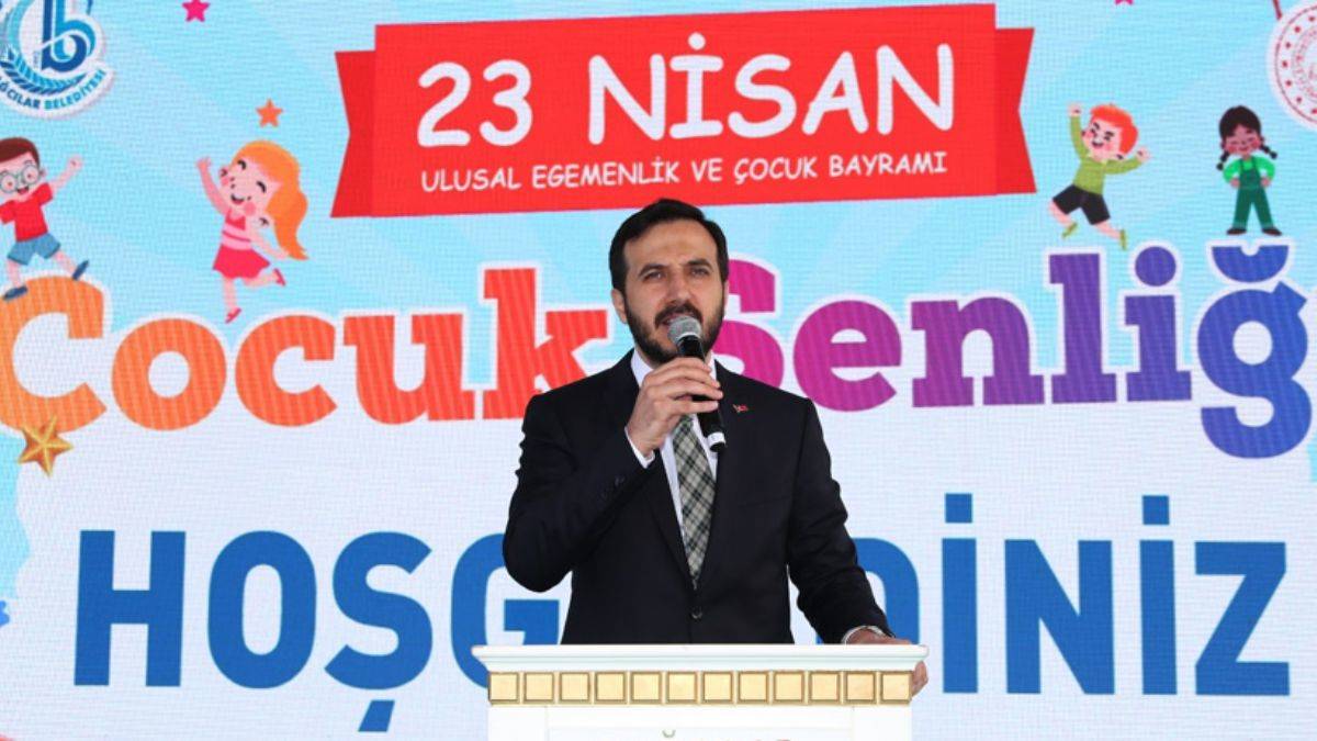 Bağcılar’da iki gün sürecek 23 Nisan çocuk şenliği düzenlendi