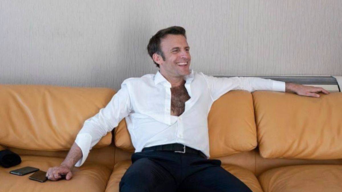 Macron yeniden seçildi