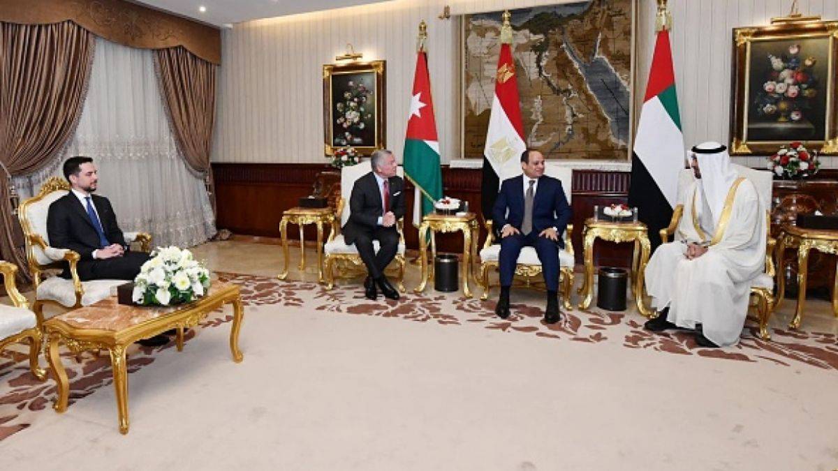 BAE-Mısır-Ürdün arasında üçlü görüşme