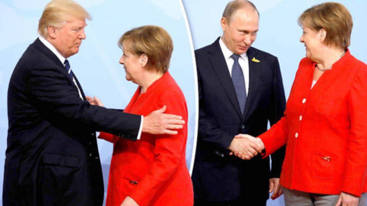 Trump: Merkel’i uyardım, Putin’i tehdit ettim