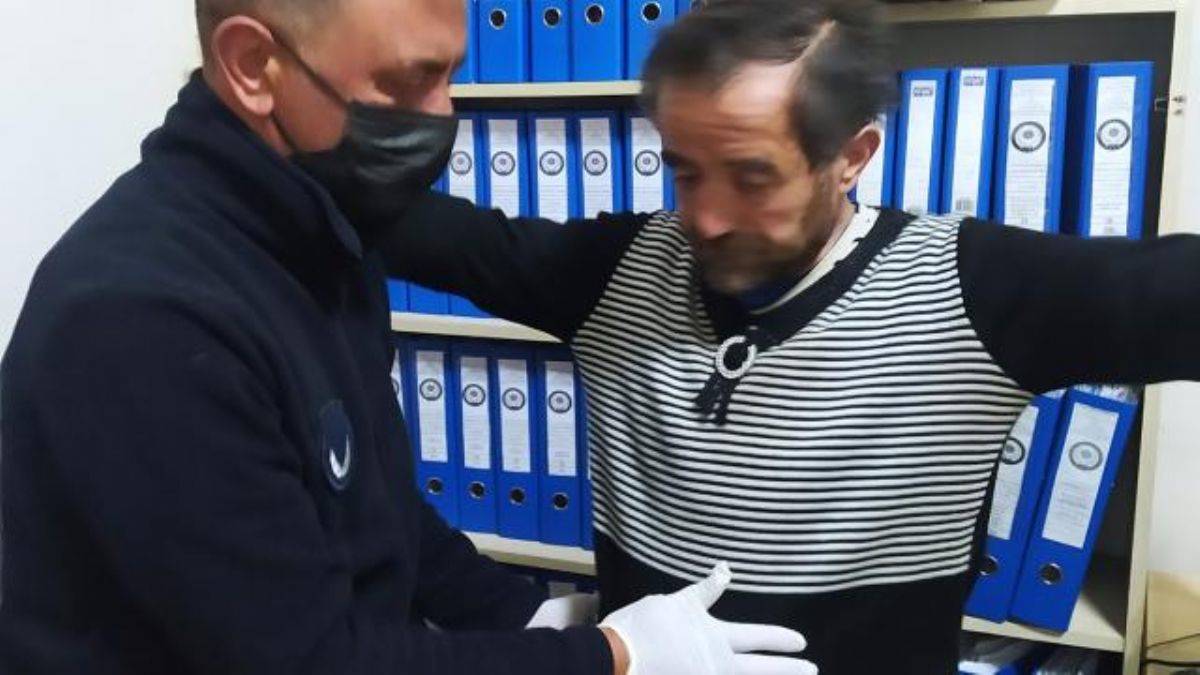 Dilenirken yakalandı, üstünden 5 bin 400 lira çıktı
