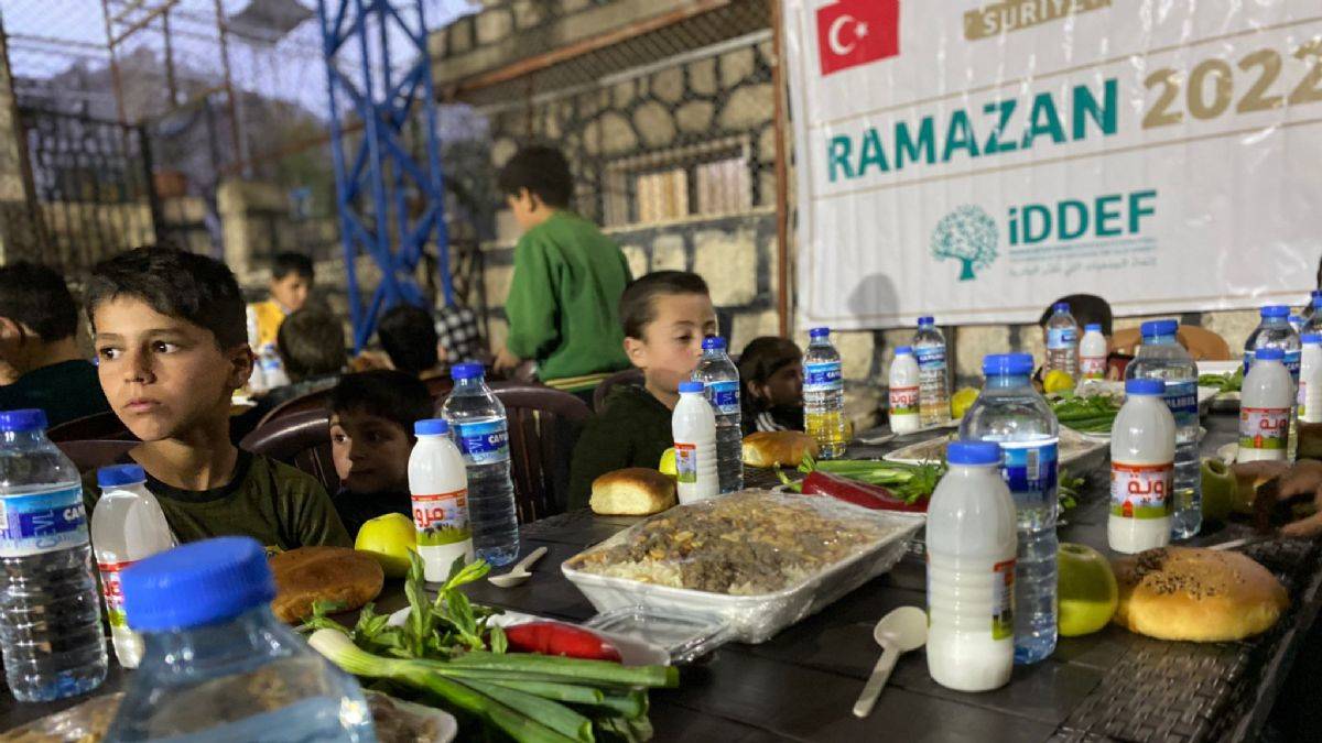 İDDEF, İdlib'deki Yetimleri Unutmuyor