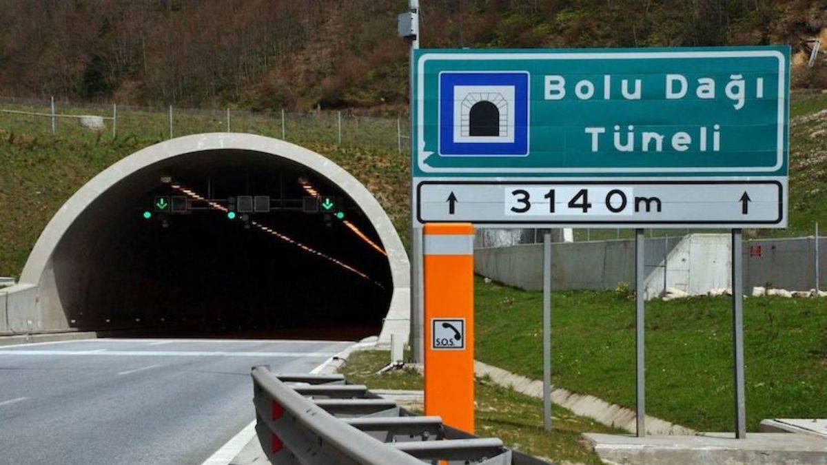 Bolu Dağı Tüneli bayrama hazır