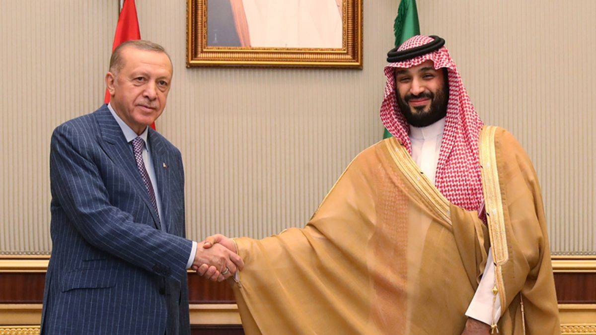 Erdoğan, Suud Kralı ve Veliaht Prens ile görüştü