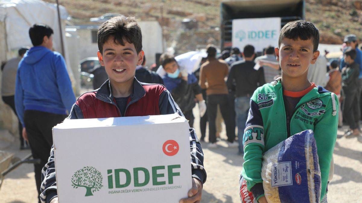 İDDEF’ten Lübnan'daki Mültecilere Gıda Yardımı