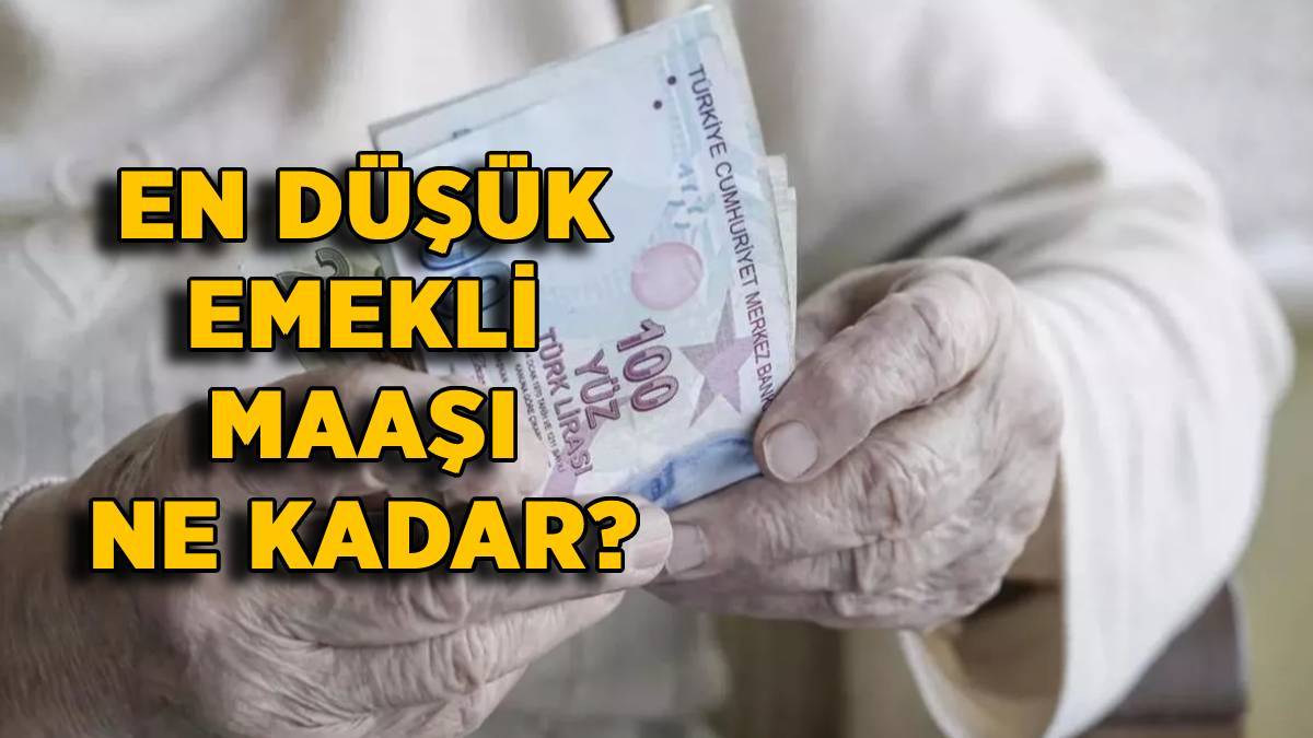 En düşük emekli maaşı 3000 TL mi? En düşük emekli maaşı ne kadar, kaç TL oldu? En düşük emekli maaşı 3 bin lira olur mu?
