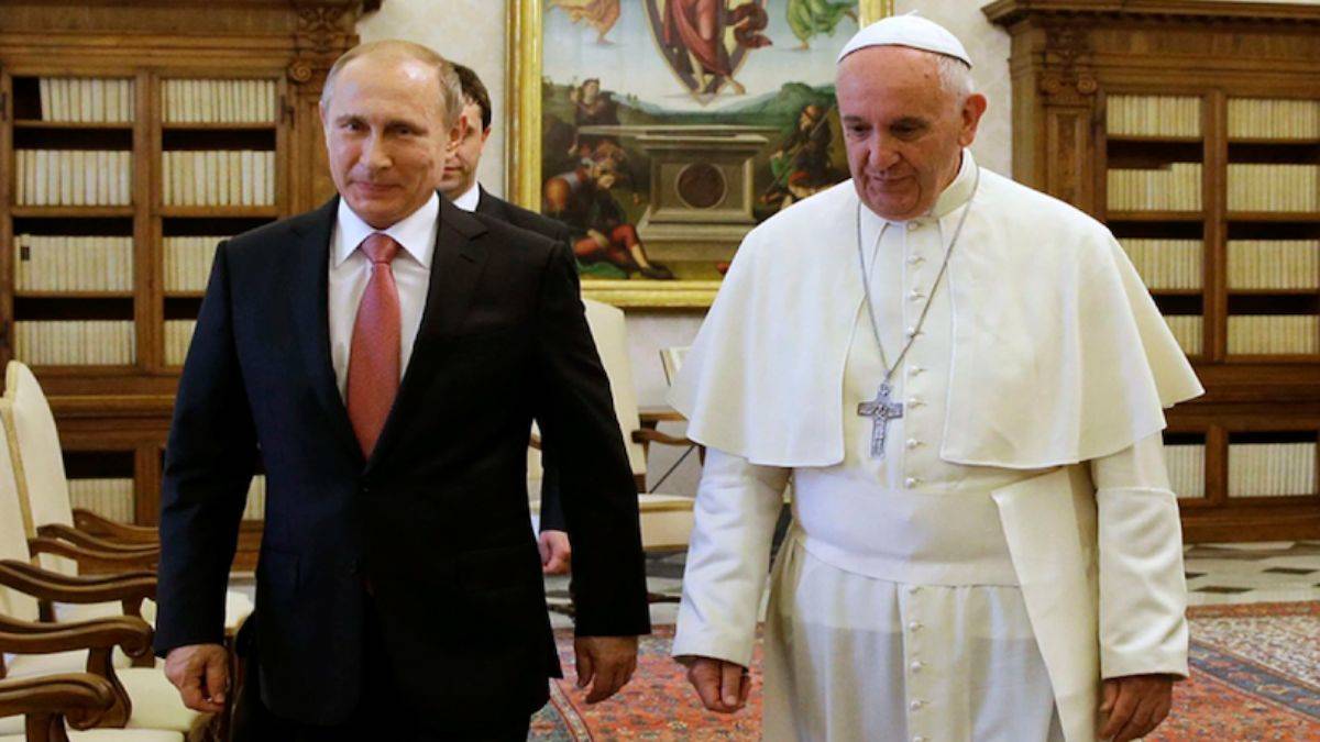 Papa, Putin'den randevu bekliyor