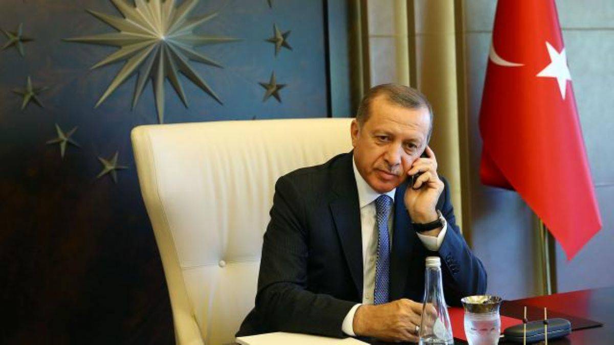 Erdoğan liderlerle bayramlaştı