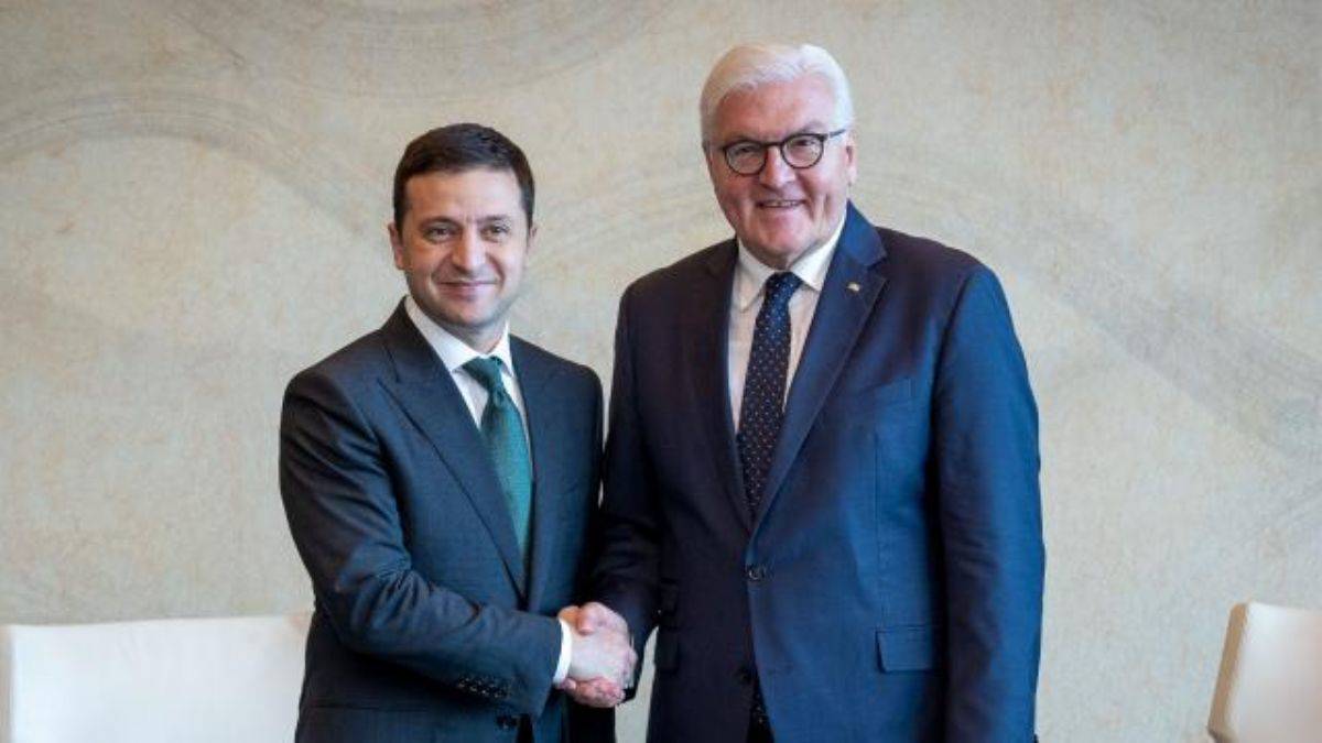 Steinmeier, Zelenskiy ile görüştü