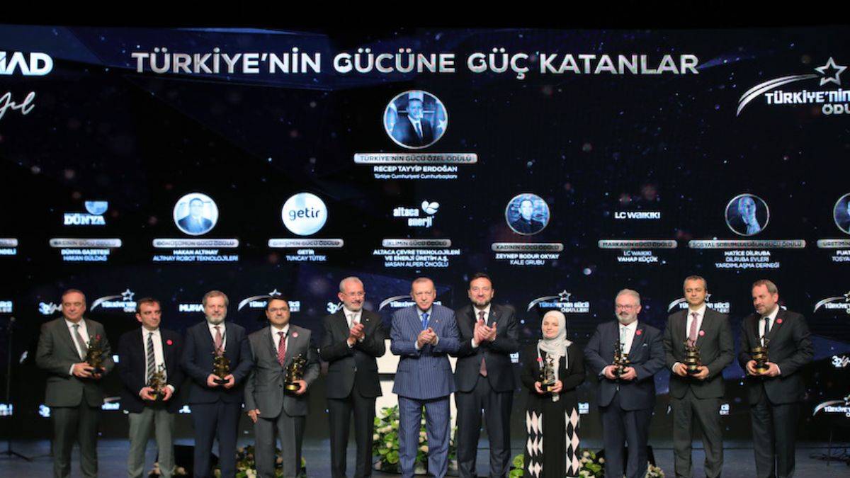 MÜSİAD'ın 'Türkiye’nin Gücü Ödülleri' sahiplerini buldu