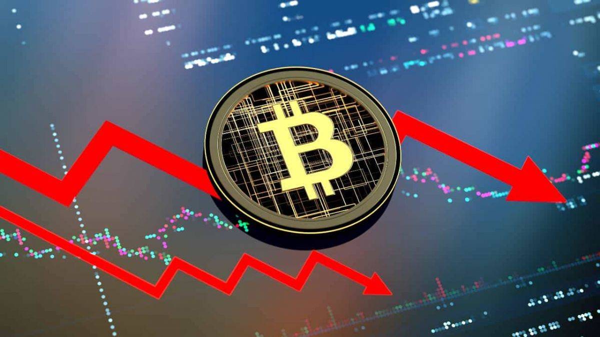 Bitcoin sert çakıldı!