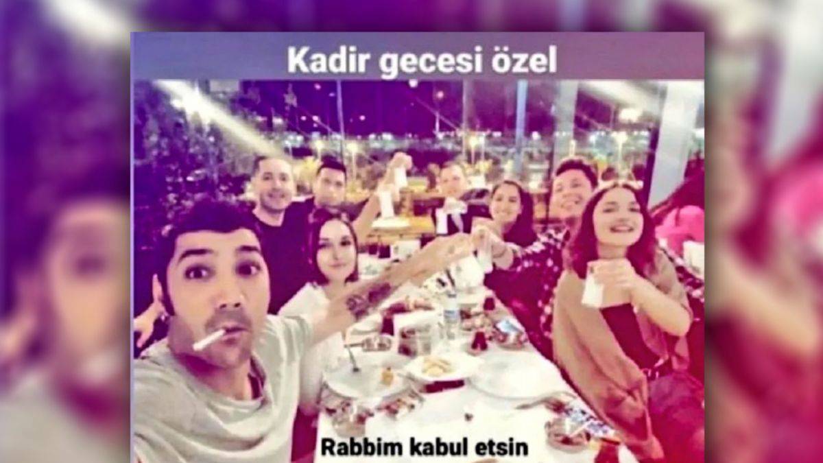 Kadir Gecesi'ndeki içkili paylaşımla ilgili önemli gelişme