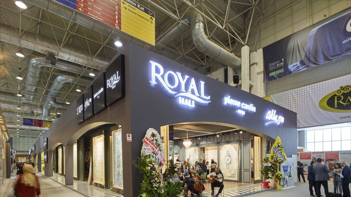 DOMOTEX Turkey Fuarına  Royal Halı markaları damga vuracak!