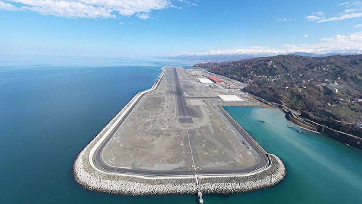 Rize-Artvin Havalimanı yarın açılıyor