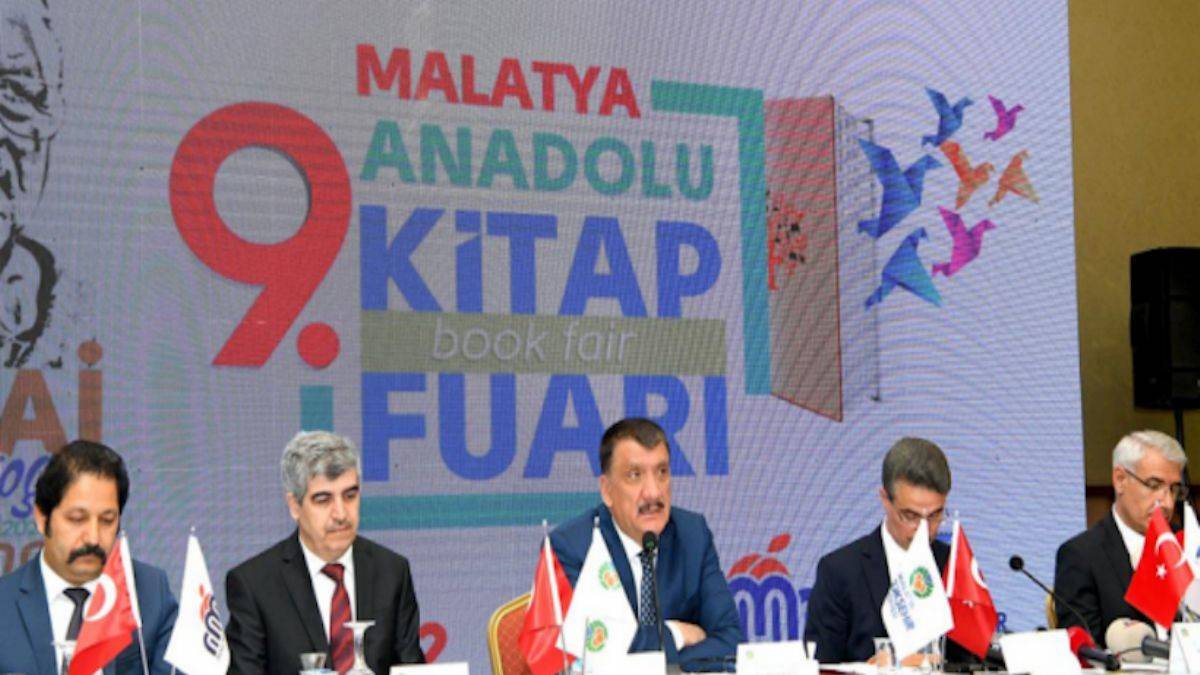 Malatya Anadolu Kitap Fuarı bugün açıldı