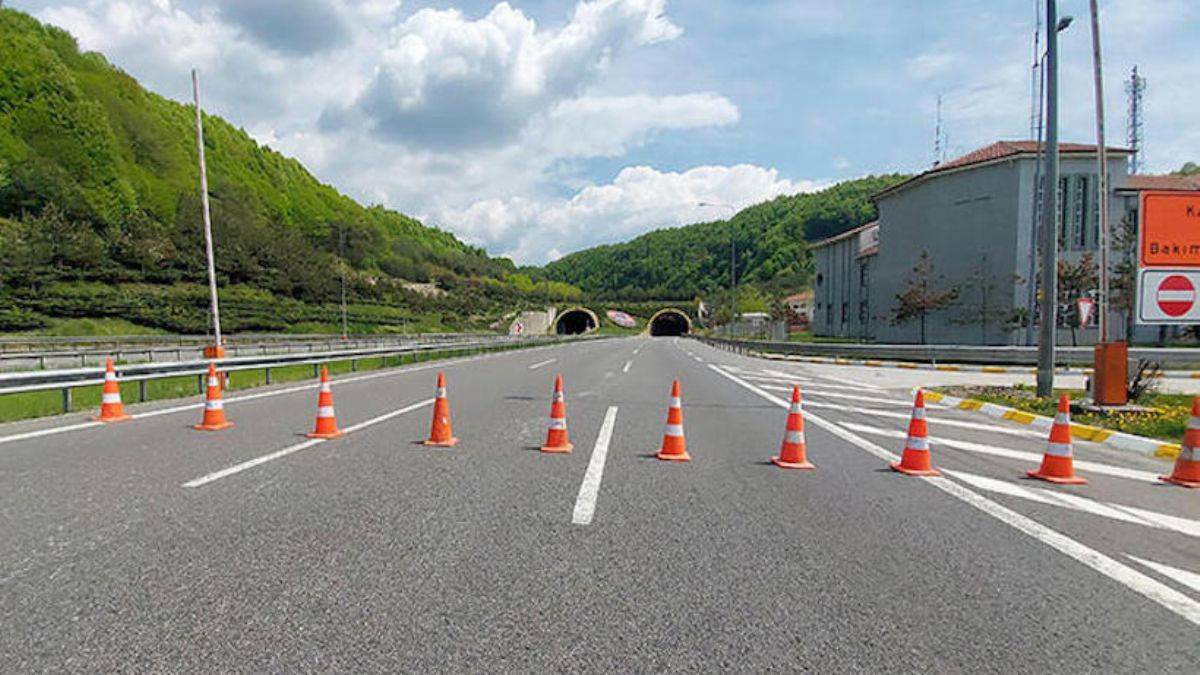 Bolu Dağı Tüneli'nin İstanbul yönü 35 gün trafiğe kapatıldı
