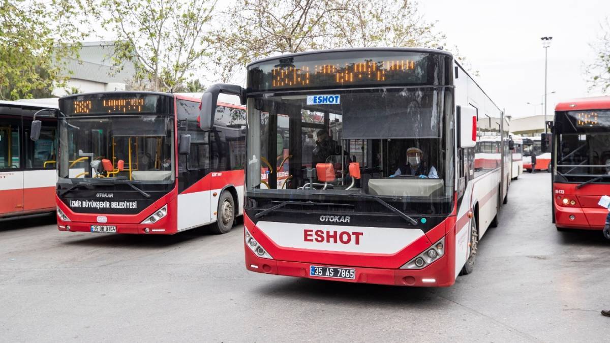 19 Mayıs'ta (bugün) İzmir'de ESHOT otobüsleri ücretsiz mi? İzmir'de yarın otobüsler bedava mı? 19 Mayıs'ta İzmir'de otobüs, metro, İZBAN 1 kuruş mu?