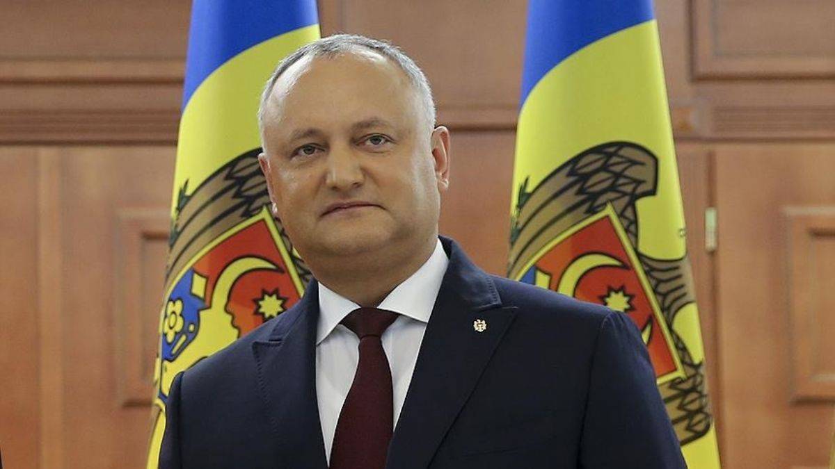 Eski Moldova Cumhurbaşkanı Dodon gözaltına alındı