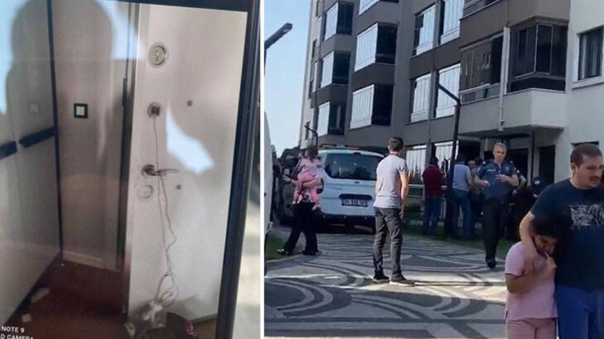 Gaz sızan evde düzenek! baba-oğul gözaltında