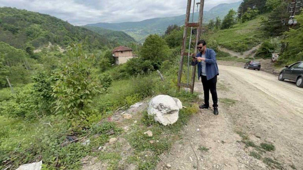 Toprak kaydı, tarihi eser ortaya çıktı