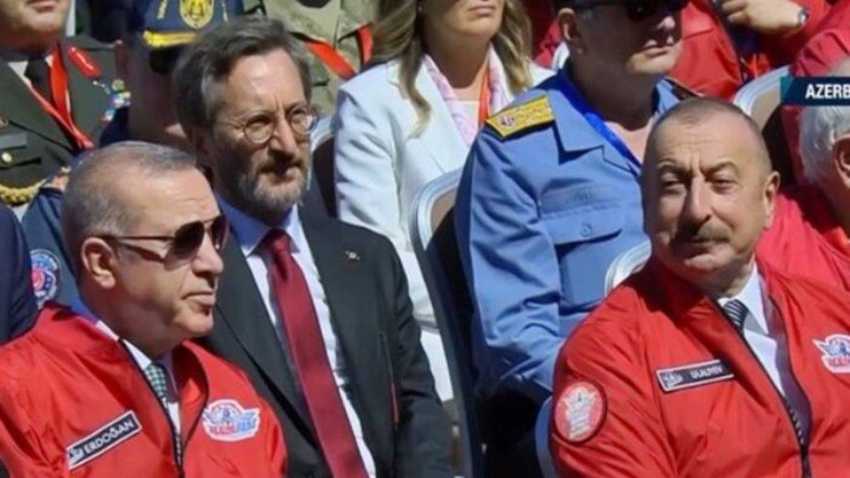 Erdoğan ve Aliyev TEKNOFEST Azerbaycan'da