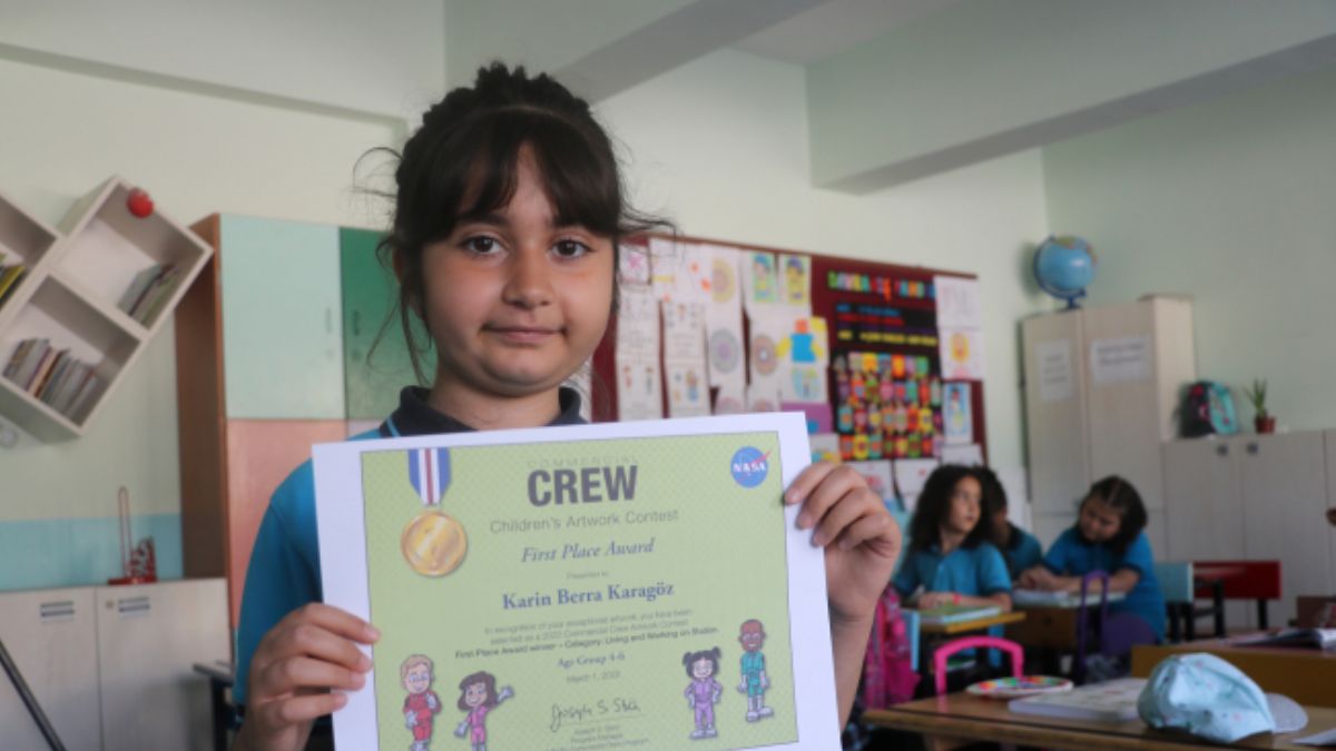 Manisalı Karin Berra, NASA'nın yarışmasında birinci oldu