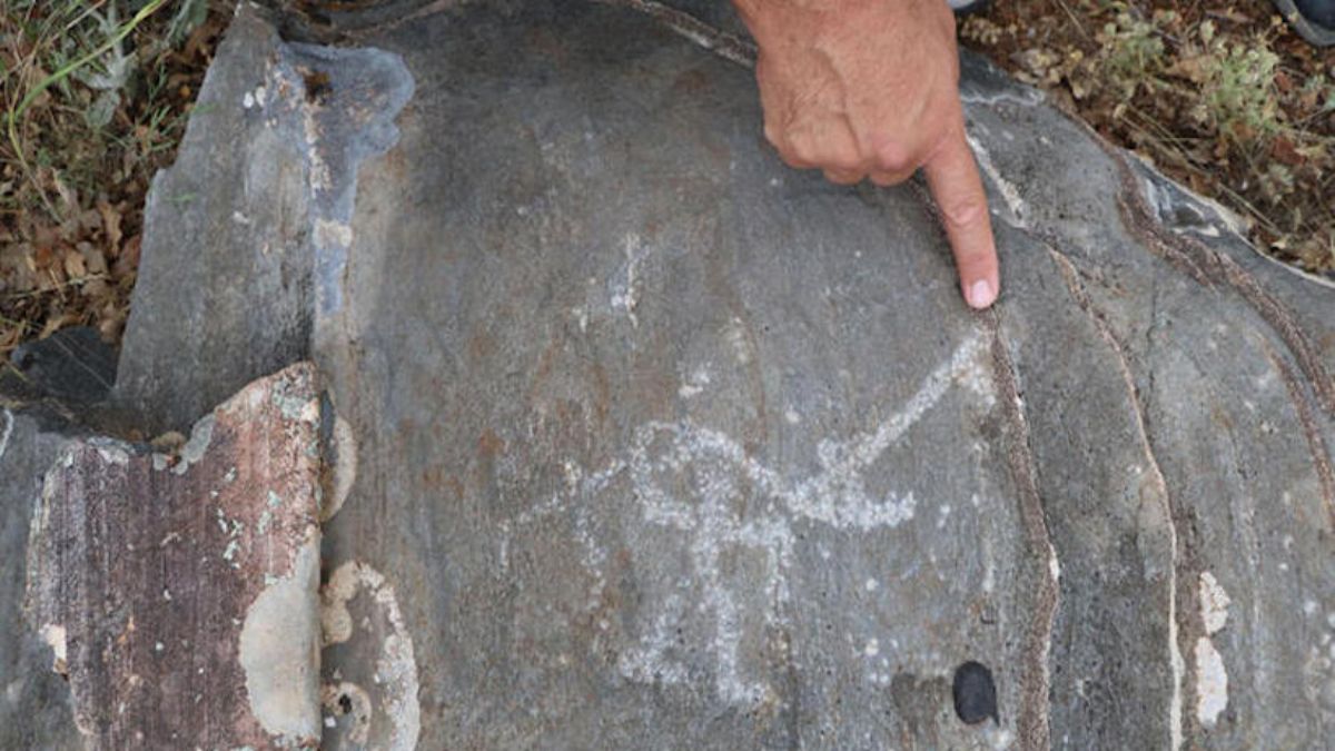 Denizli'de tarihi değiştirecek kaya resimleri bulundu
