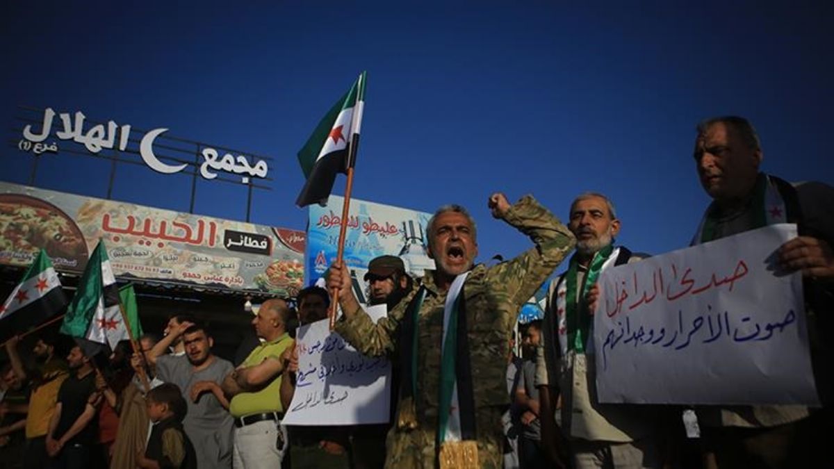 Tel Rıfatlılar YPG/PKK’ya karşı yine ayaklandı