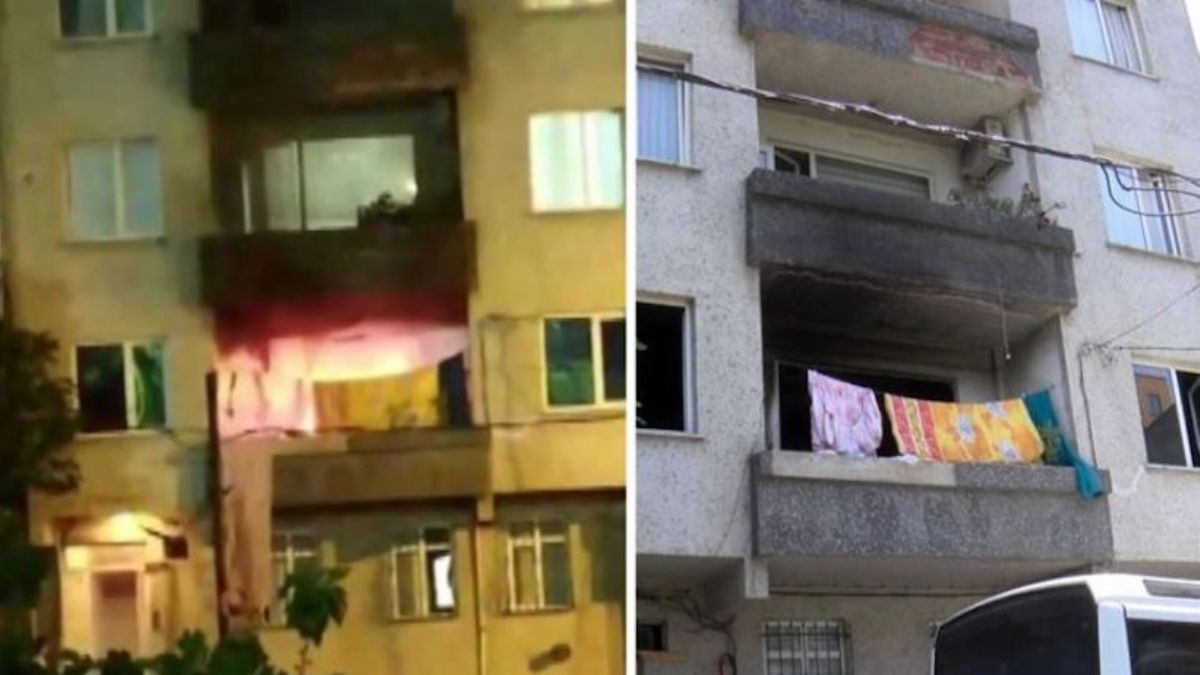 Ev sahibinin zam yapmasına öfkelenen kiracı 'evi yaktı'