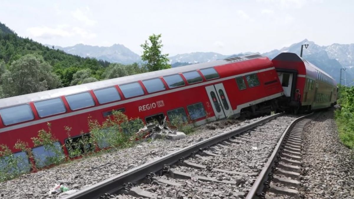 Almanya’daki tren kazasında 7 kişi kayıp