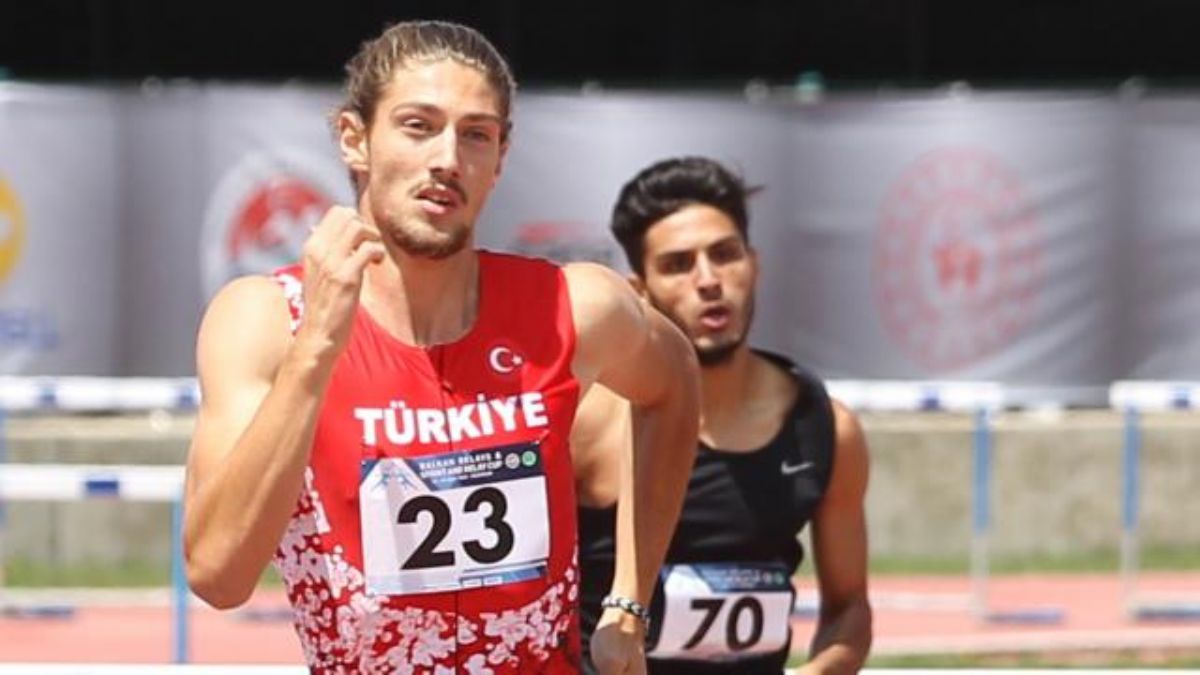 Milli atlet İsmail Nezir’den 400 metre rekoru!