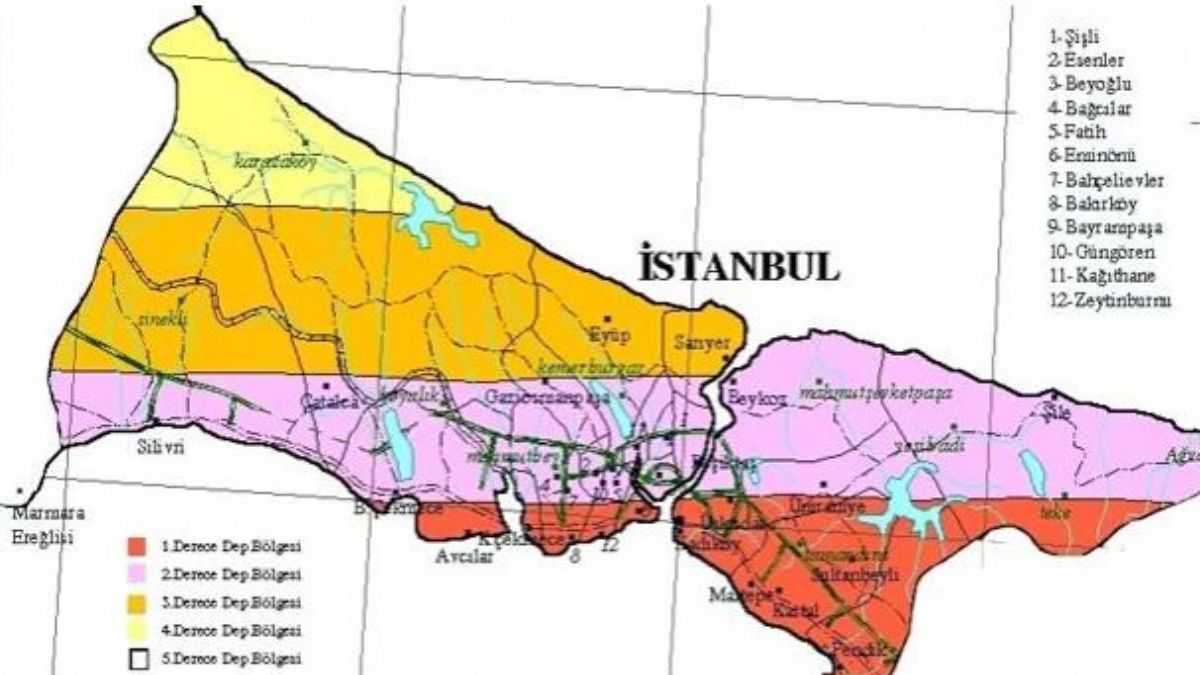 Büyük İstanbul depreminde en çok hangi ilçelerin zarar görmesi bekleniyor? Hangi ilçeler daha riskli?