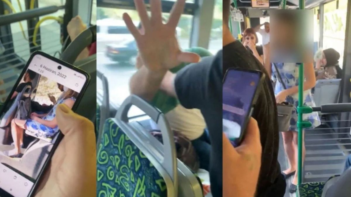 'Telefonum bozuk olduğu için kendi kendine fotoğraf çeker'