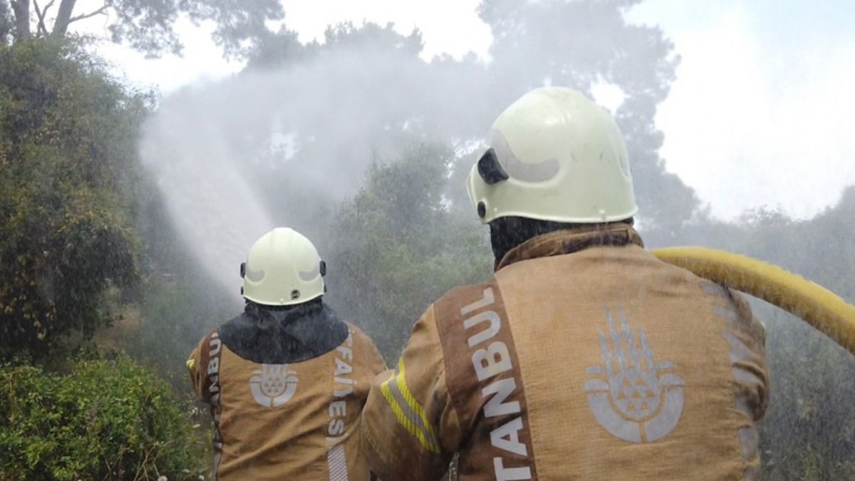 Adalar’da yangın tatbikatı