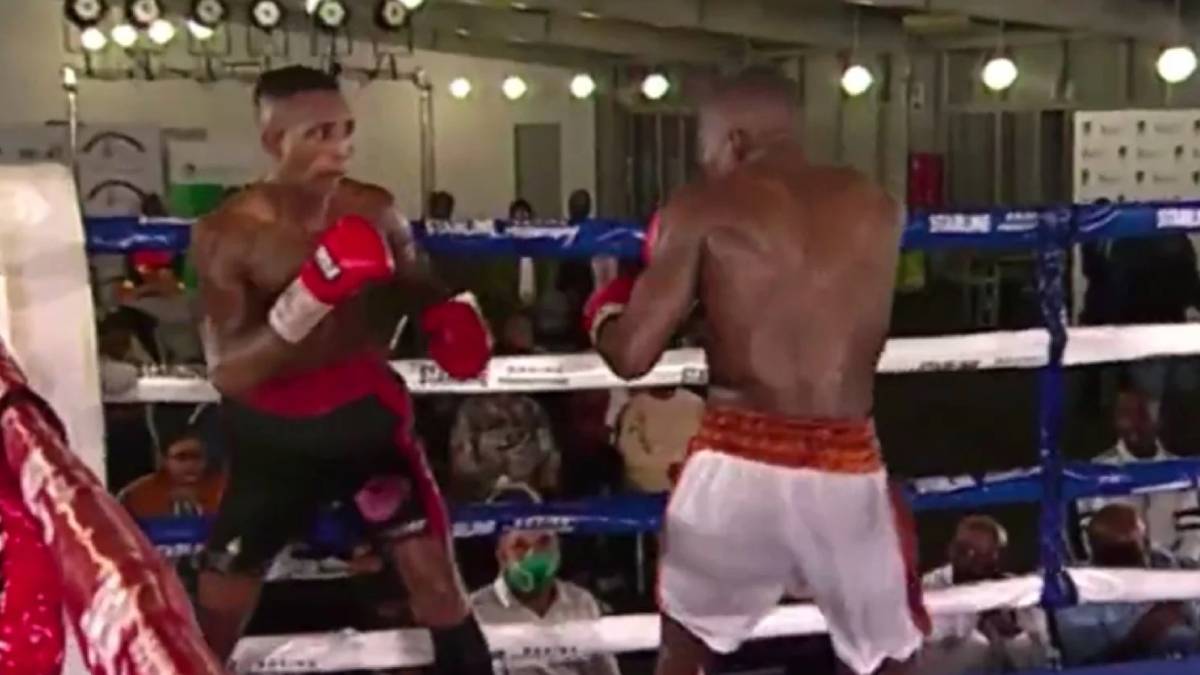 Hayali rakibine yumruk atan boksör video izle | Boş yere yumruk atan boksör öldü mü? Simiso Buthelezi neden öldü?