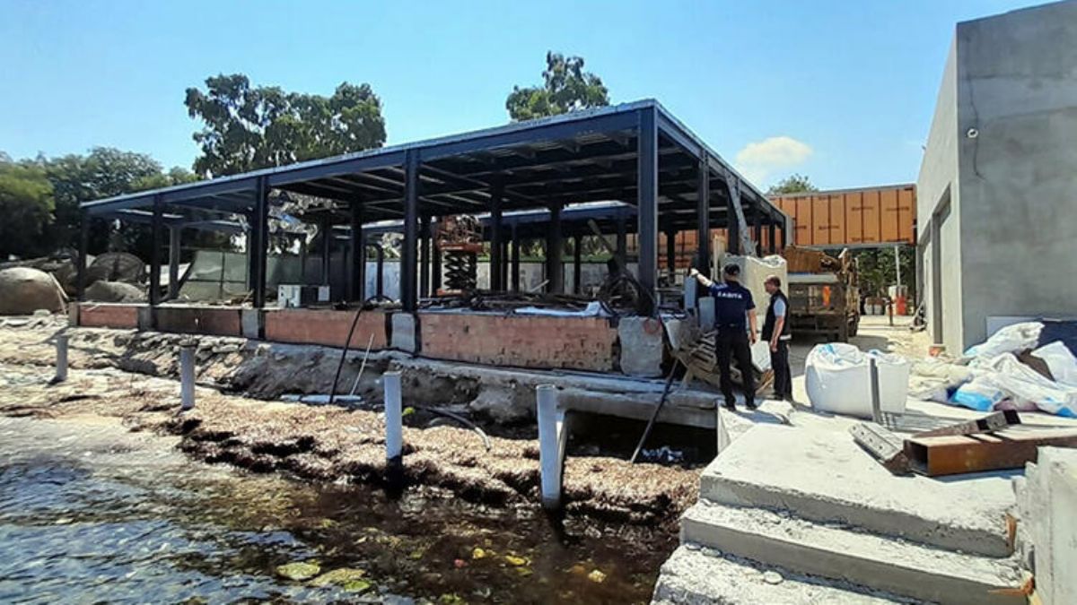 Bodrum’da kaçak yapılar yıkıldı