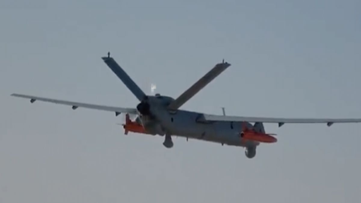 'ŞİMŞEK' dronu istenilen bölgeye başarıyla bırakıldı