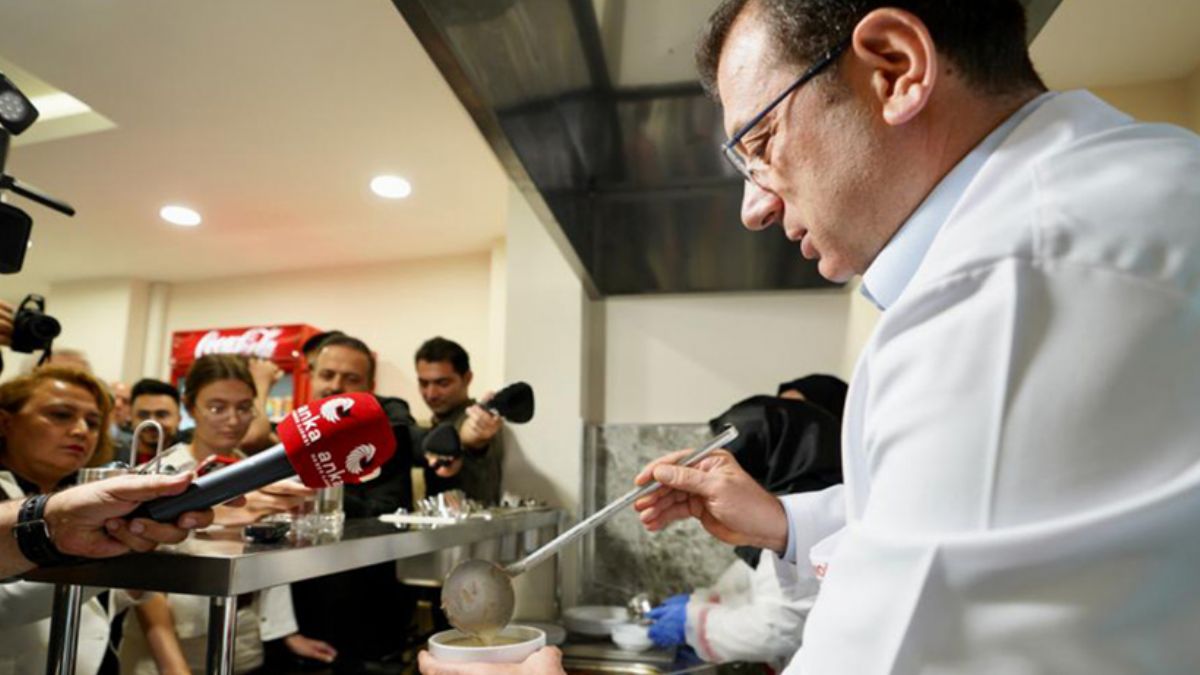 Kent Lokantası'nda ilk tabldotları İmamoğlu dağıttı: Fiyatlar ne kadar?