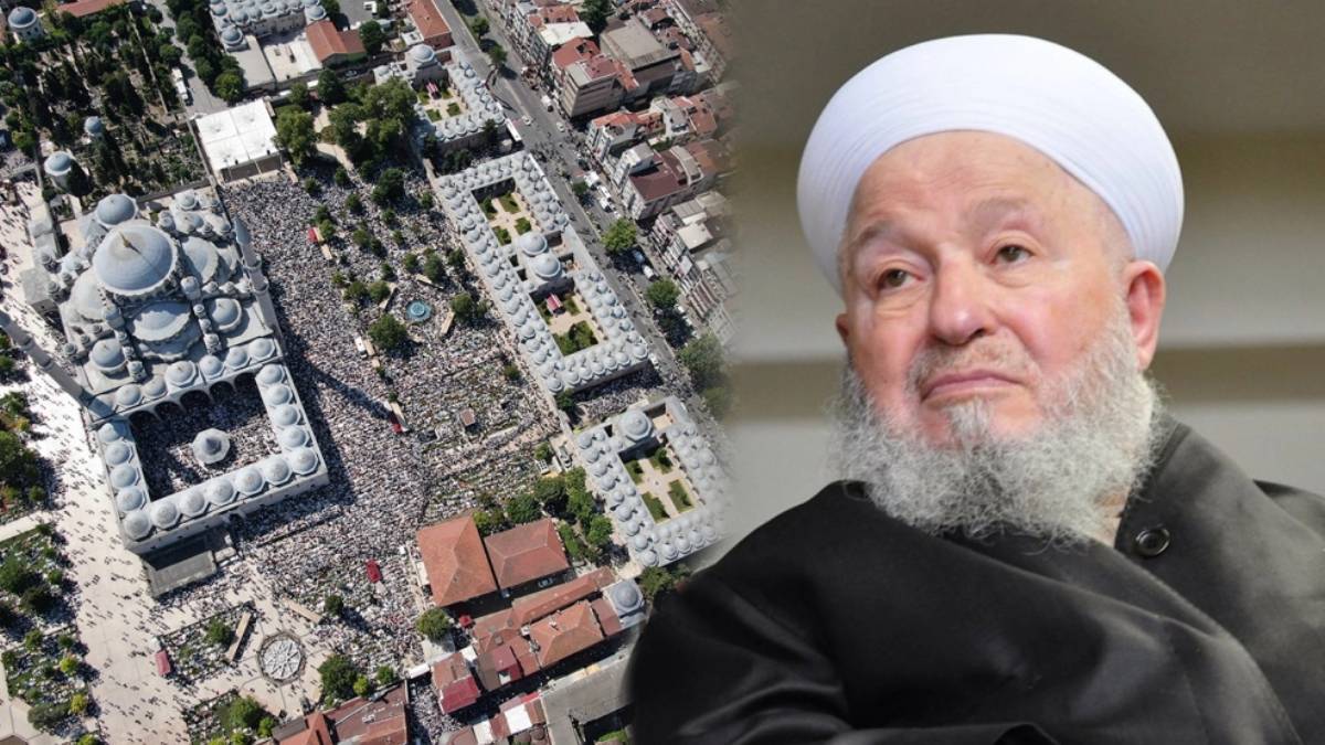 Mahmut Efendi cenazesine kaç kişi katıldı? Mahmut Efendi (Mahmut Ustaosmanoğlu) cenazesinde kaç bin kişi vardı? Binlerce kişi akın etti!