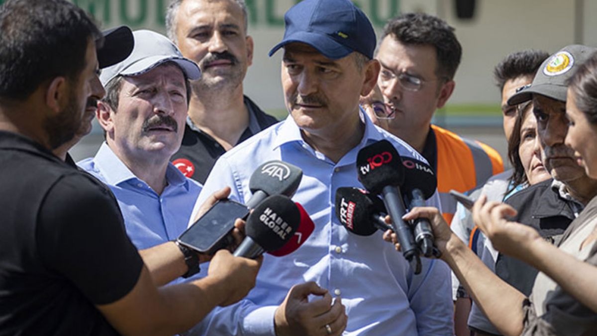 Bakan Soylu'dan Marmaris açıklaması: Bu yangın riskli bir yangındı