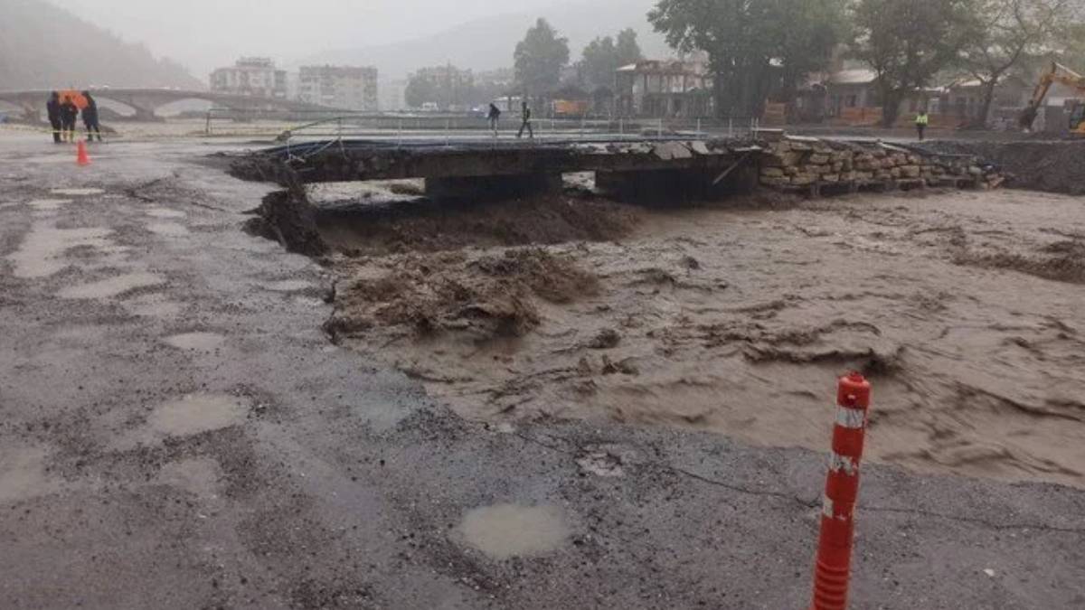 Kastamonu Bozkurt, İnebolu son durum | Kastamonu Bozkurt'ta su taşkını son dakika